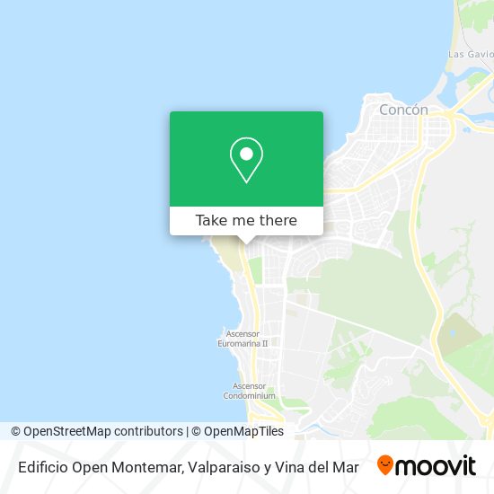 Edificio Open Montemar map