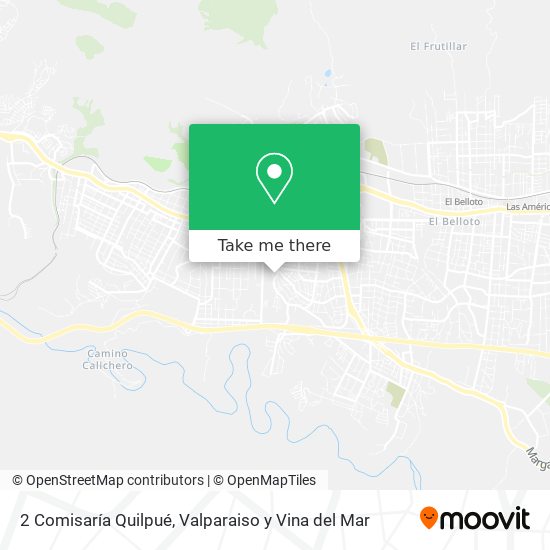 Mapa de 2 Comisaría Quilpué