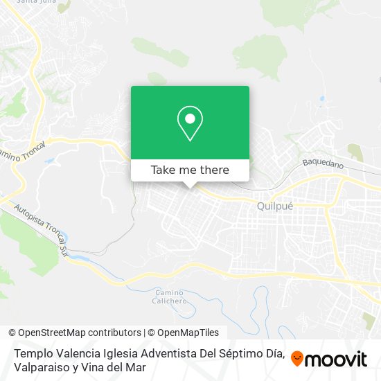 Mapa de Templo Valencia Iglesia Adventista Del Séptimo Día