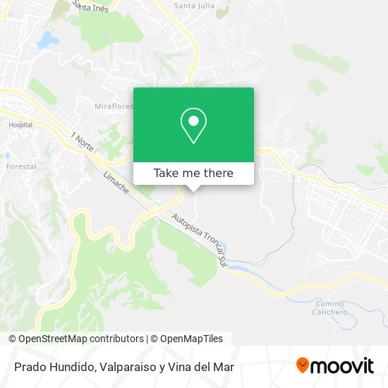 Prado Hundido map