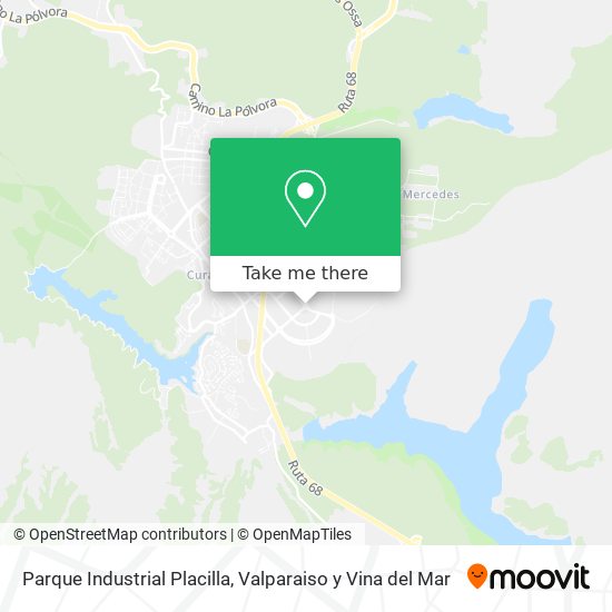 Parque Industrial Placilla map