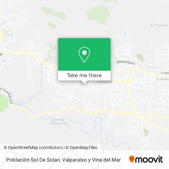 Población Sol De Solari map