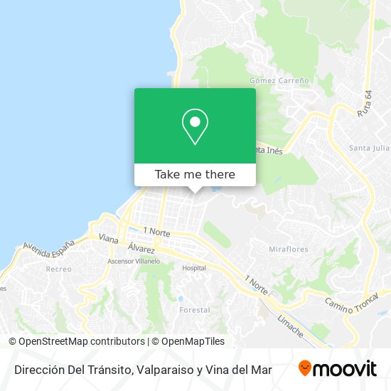 Dirección Del Tránsito map