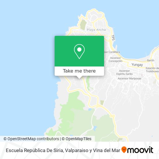 Escuela República De Siria map