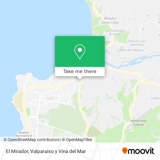 El Mirador map