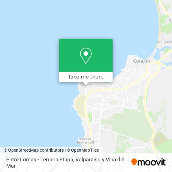 Entre Lomas - Tercera Etapa map