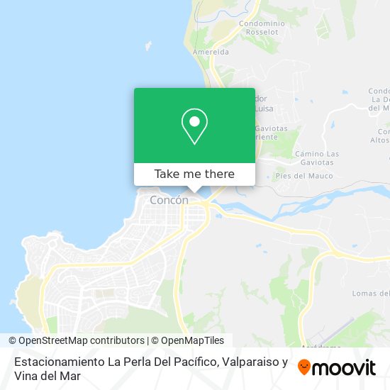 Estacionamiento La Perla Del Pacífico map