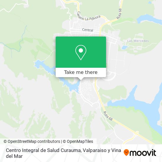 Centro Integral de Salud Curauma map