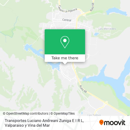 Transportes Luciano Andreani Zuniga E I R L map