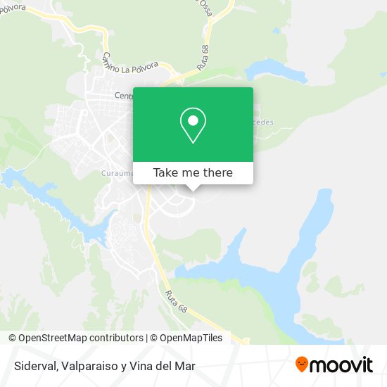 Mapa de Siderval
