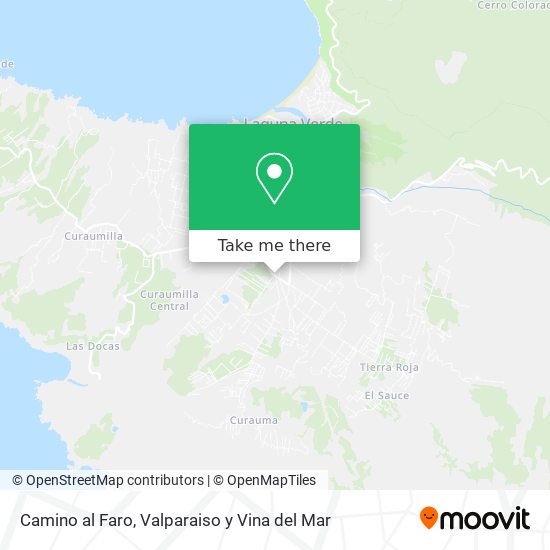 Mapa de Camino al Faro