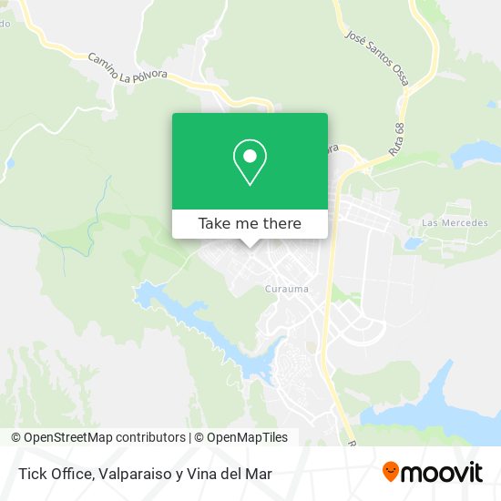 Mapa de Tick Office