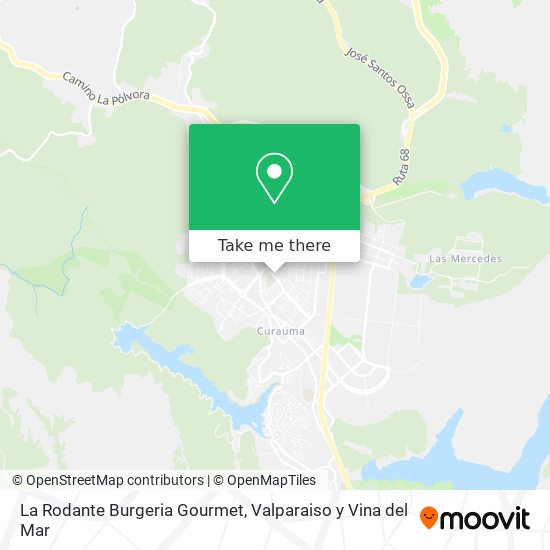 La Rodante Burgeria Gourmet map