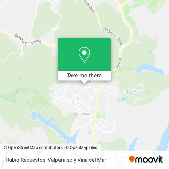 Rubio Repuestos map