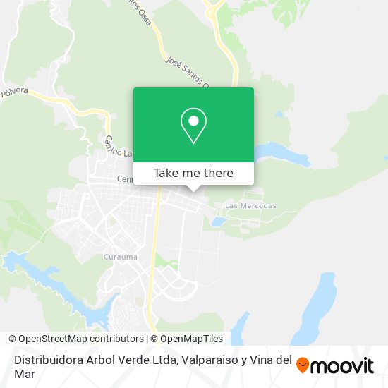 Mapa de Distribuidora Arbol Verde Ltda