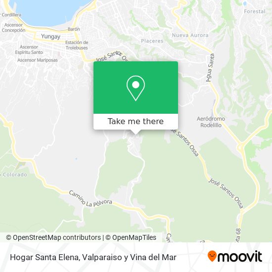 Hogar Santa Elena map