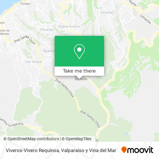 Viveros-Vivero Requinoa map