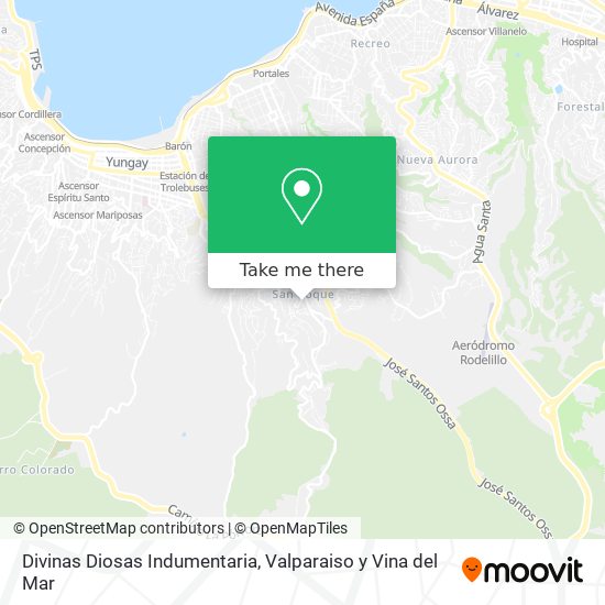 Divinas Diosas Indumentaria map