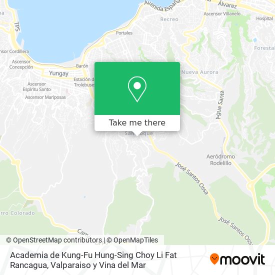 Mapa de Academia de Kung-Fu Hung-Sing Choy Li Fat Rancagua