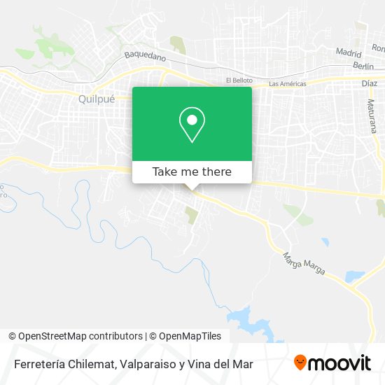 Ferretería Chilemat map