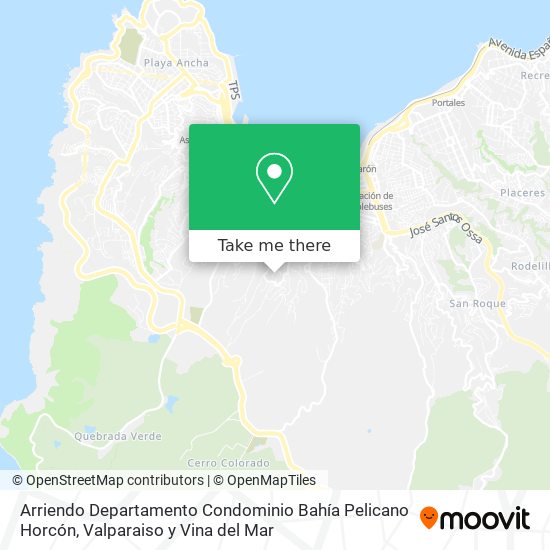 Arriendo Departamento Condominio Bahía Pelicano Horcón map