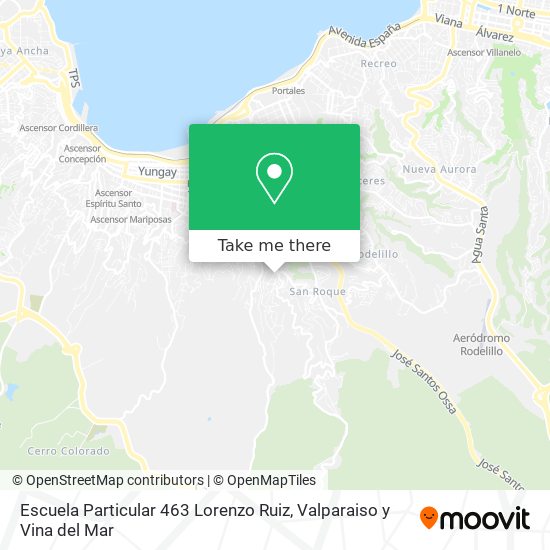 Escuela Particular 463 Lorenzo Ruiz map