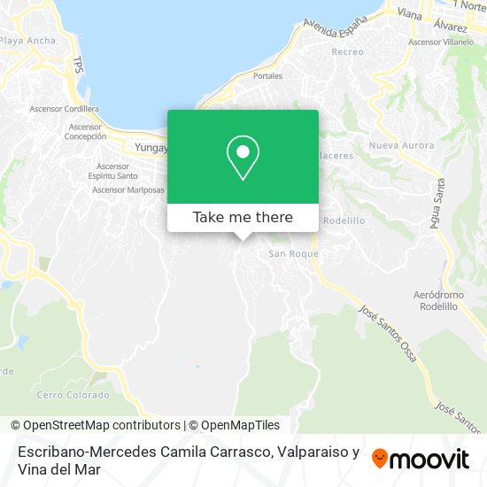 Mapa de Escribano-Mercedes Camila Carrasco