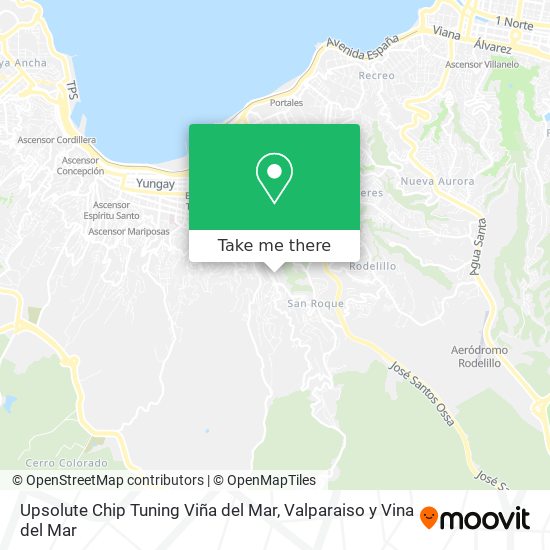 Upsolute Chip Tuning Viña del Mar map