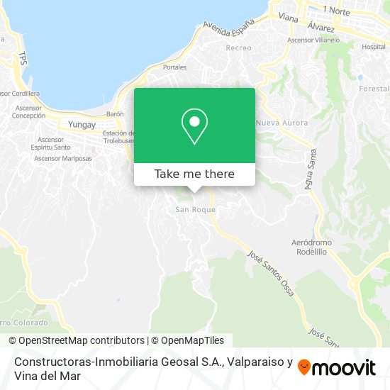 Constructoras-Inmobiliaria Geosal S.A. map