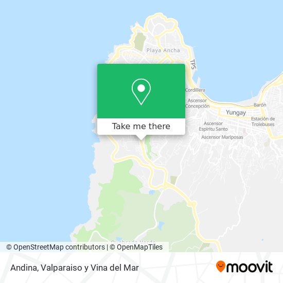 Andina map