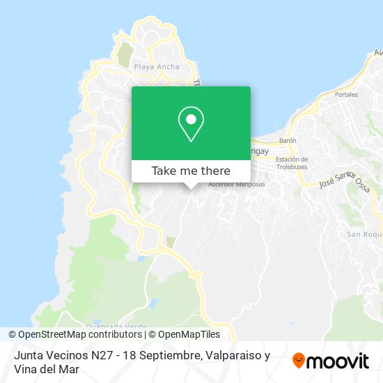Junta Vecinos N27 - 18 Septiembre map