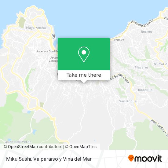 Mapa de Miku Sushi