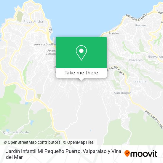 Jardín Infantil Mi Pequeño Puerto map