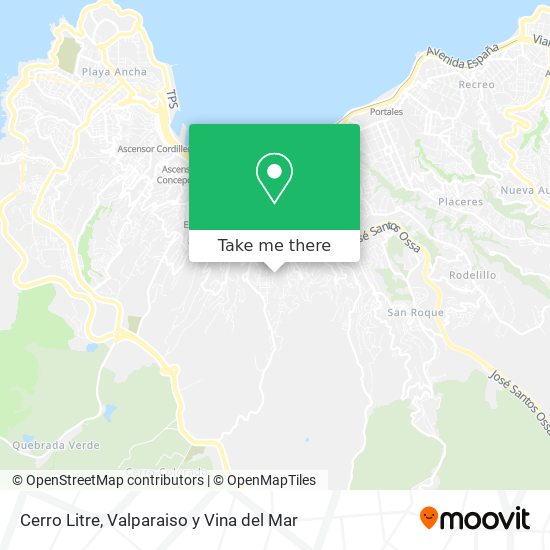 Mapa de Cerro Litre