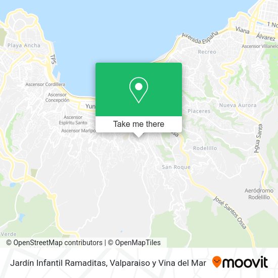 Jardín Infantil Ramaditas map