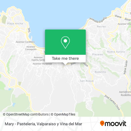 Mary - Pastelería map