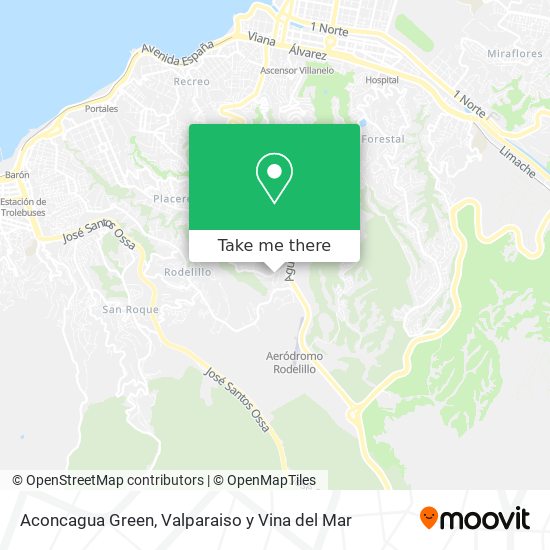 Aconcagua Green map
