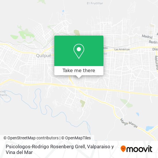 Psicologos-Rodrigo Rosenberg Grell map