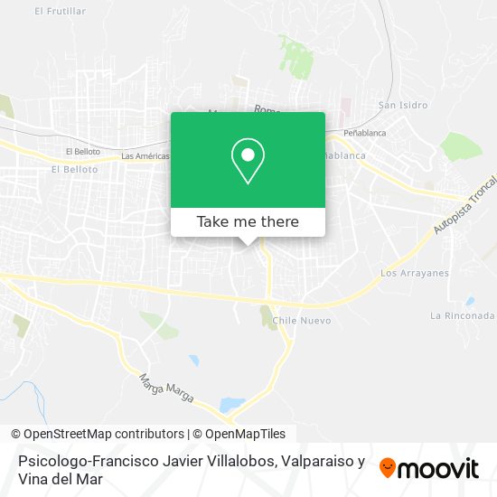 Mapa de Psicologo-Francisco Javier Villalobos