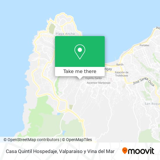 Casa Quintil Hospedaje map