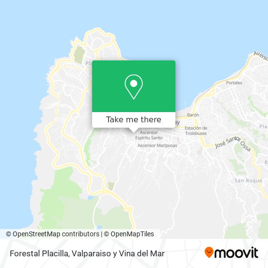 Mapa de Forestal Placilla