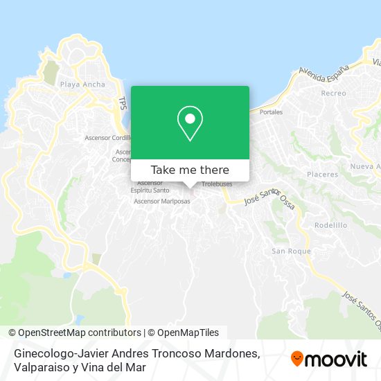 Ginecologo-Javier Andres Troncoso Mardones map