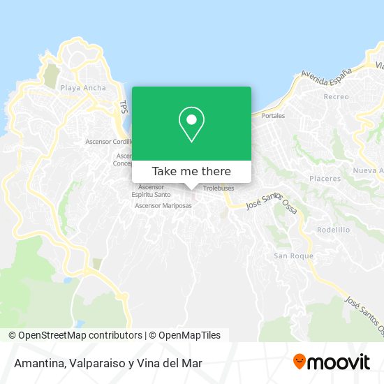 Amantina map