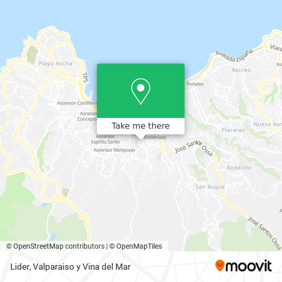 Mapa de Lider