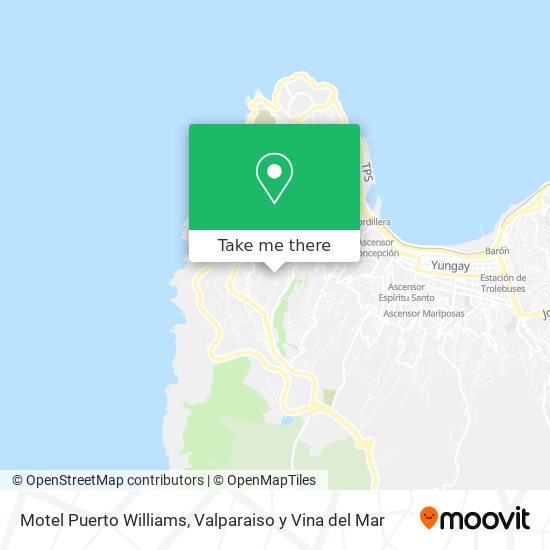 Motel Puerto Williams map