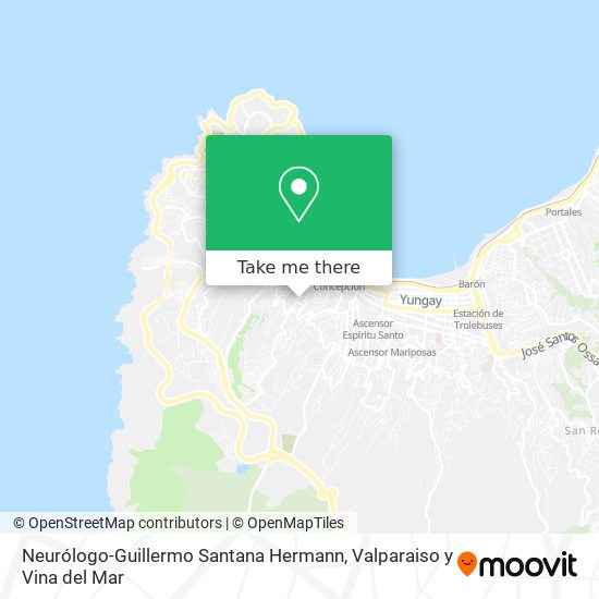 Mapa de Neurólogo-Guillermo Santana Hermann