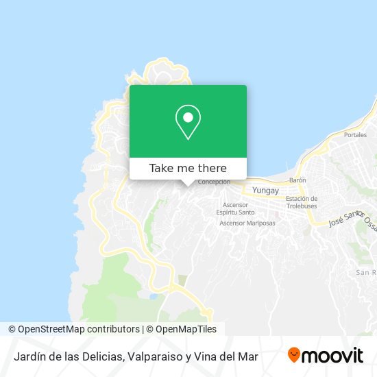 Mapa de Jardín de las Delicias