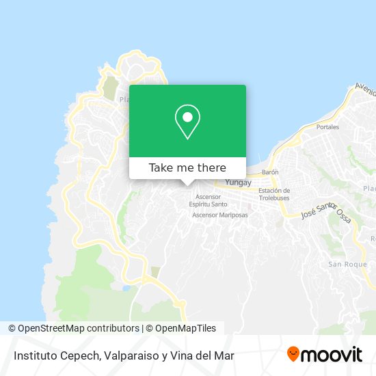 Instituto Cepech map