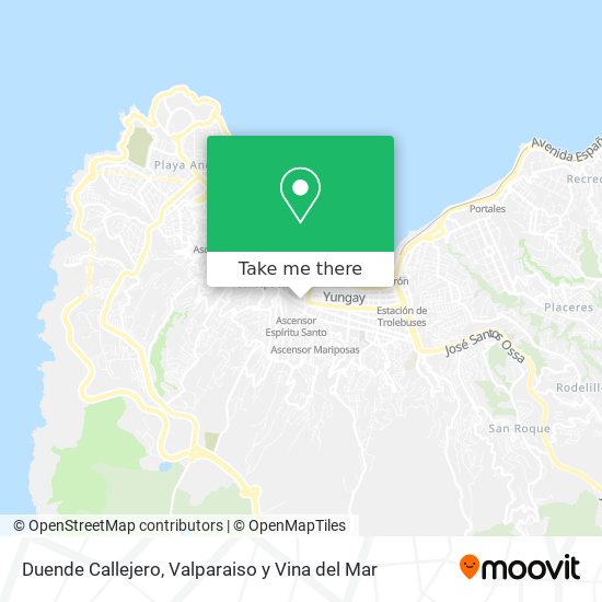 Mapa de Duende Callejero