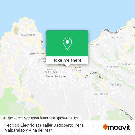 Técnico Electricista-Taller Dagoberto Peña map